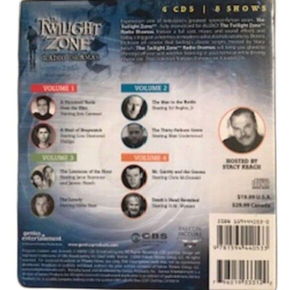 The Twilight Zone . Radio Dramas . Collections 1 & 2 (8) CD's . (16) Shows - Picture 4 of 8
